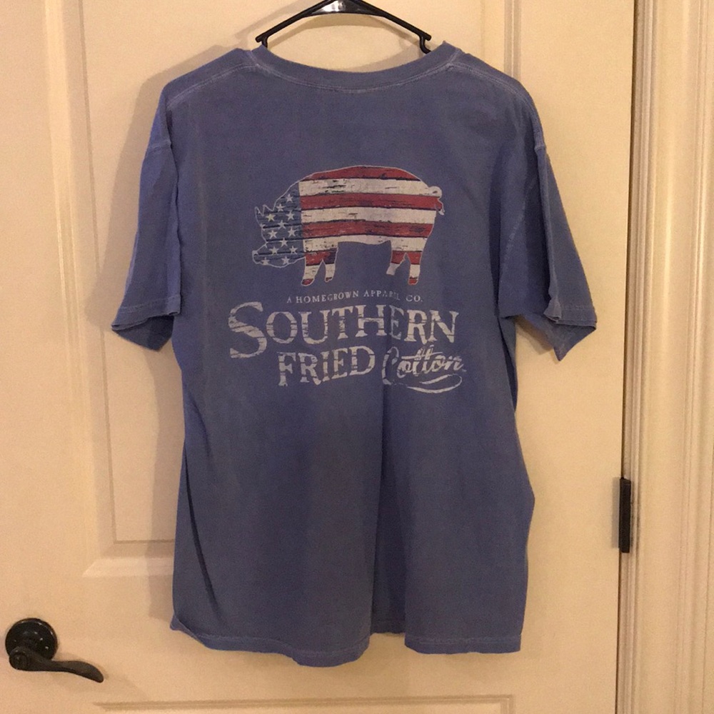 Southern fried cotton tee shirt